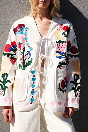 Atelier Embroidered Cotton Jacket
