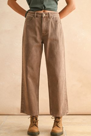Harley Washed Walnut Cotton Pants